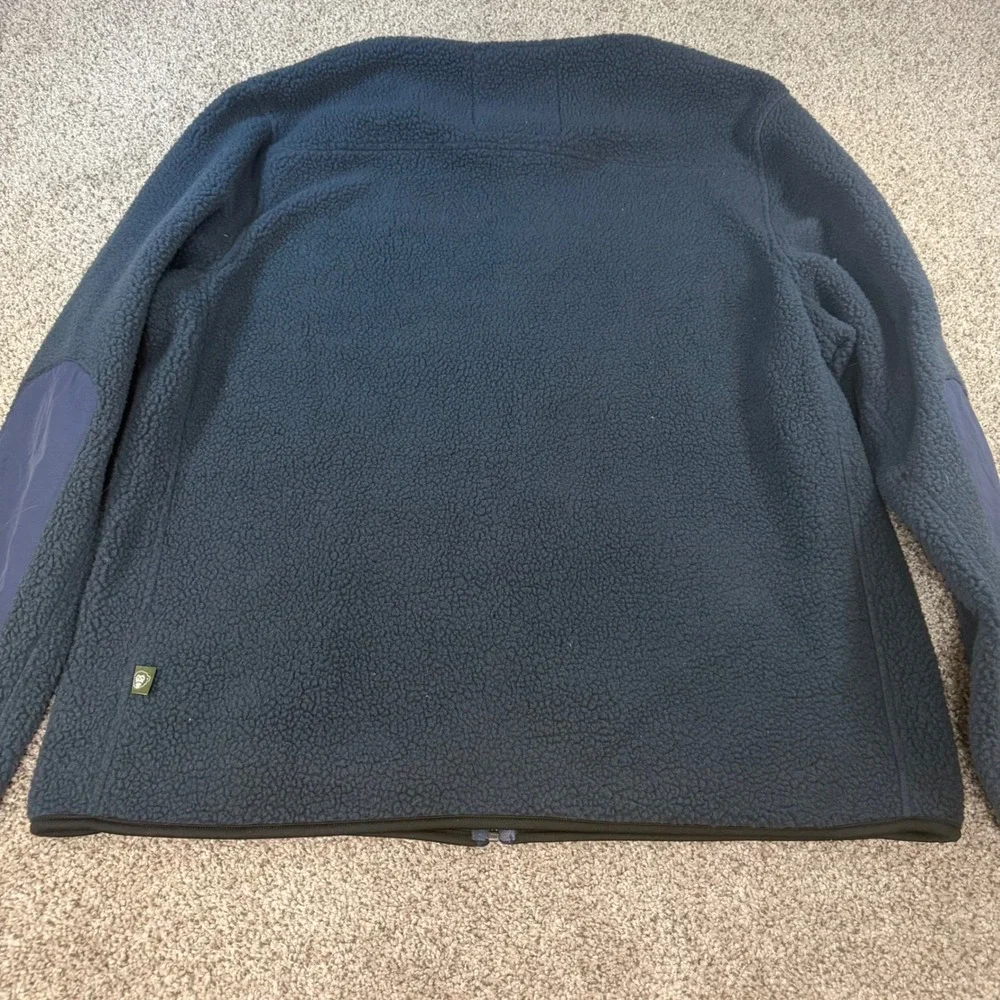 Howler Bros Chisos Fleece Jacket Mens XL Nightshade Blue Full Zip Iodine NEW